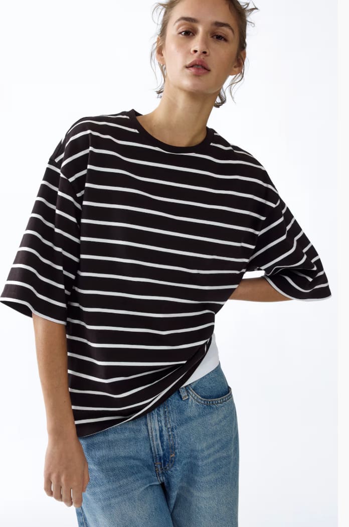 Oversized cotton T-shirt