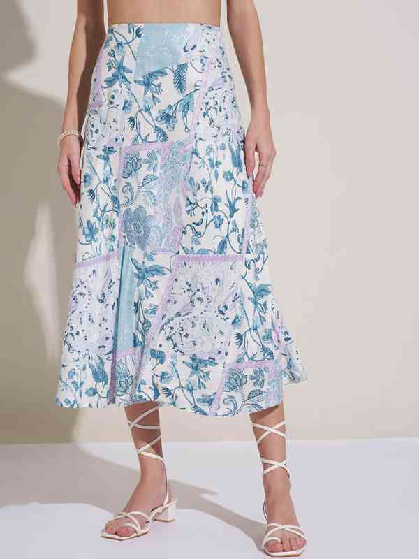 Honey By Pantaloons Floral Midi Skirt Honey By Pantaloons Floral Midi Skirt
