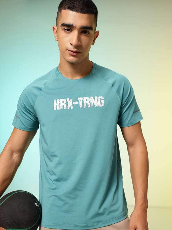 HRX By Hrithik Roshan Logo Sports T-shirt