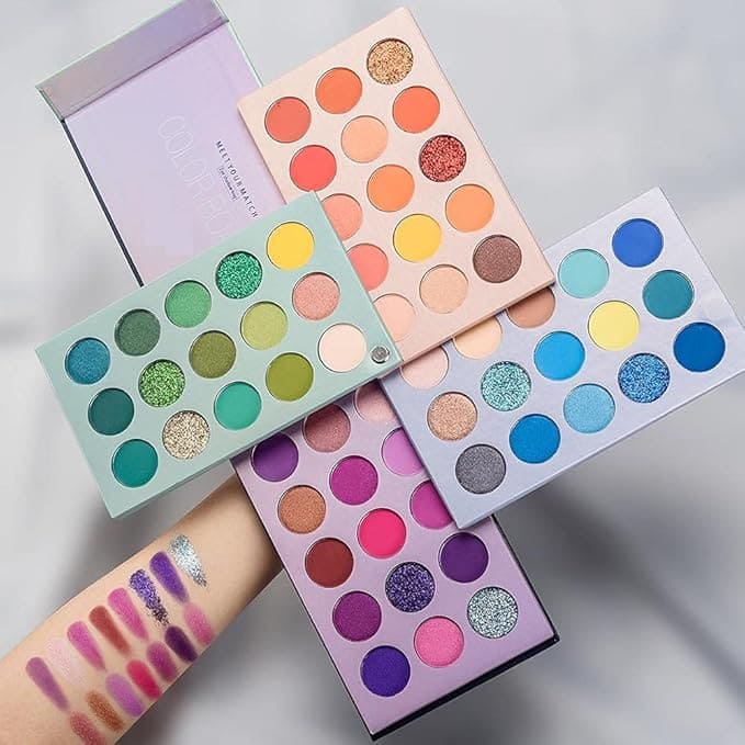 HUDA GIRL Beauty 60 Shades Color Board Eyeshadow Palette HUDA GIRL Beauty 60 Shades Color Board Eyeshadow Palette