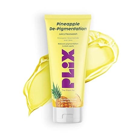 PLIX - THE PLANT FIX 5% Pineapple Foaming Facewash For Depigmentation,100ml