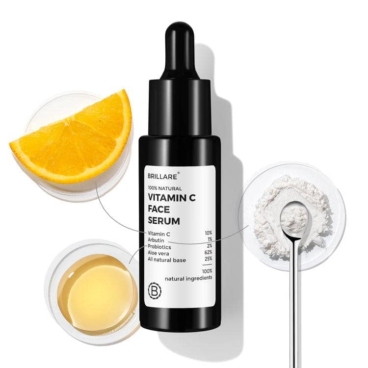 Brillare 10% Vitamin C Face Serum for Bright, Glowing Skin