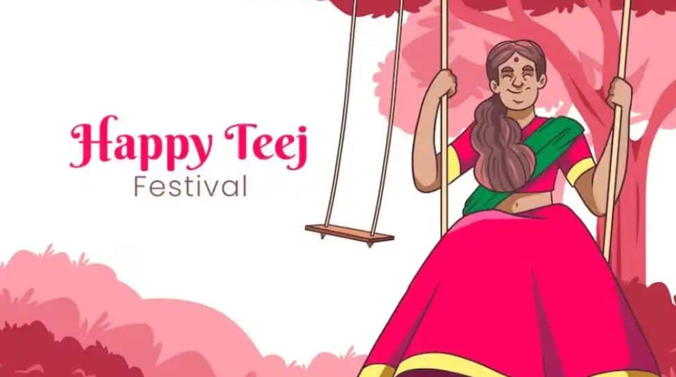 Happy Hariyali Teej 2024: Wishes, Greetings, Images, And WhatsApp Messages To Share Today | Culture News