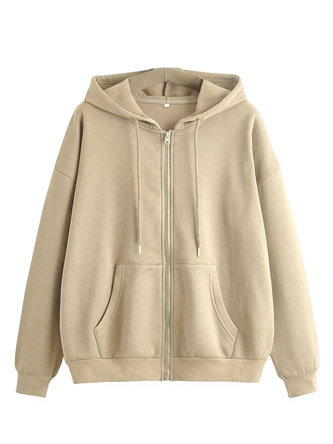 Imsa Moda Women’s Polycotton Fleece Hooded Jacket