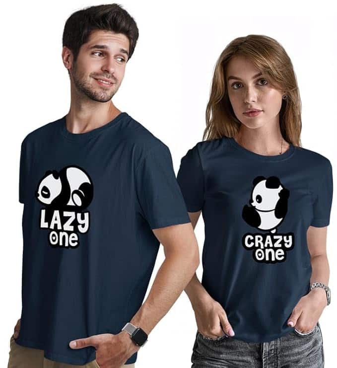 INDISSH Men's Cartoon Regular Fit T-Shirt