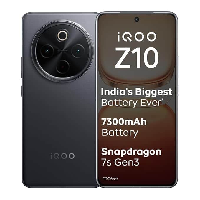  iQOO Z10 5G (12GB RAM, 256GB Storage)