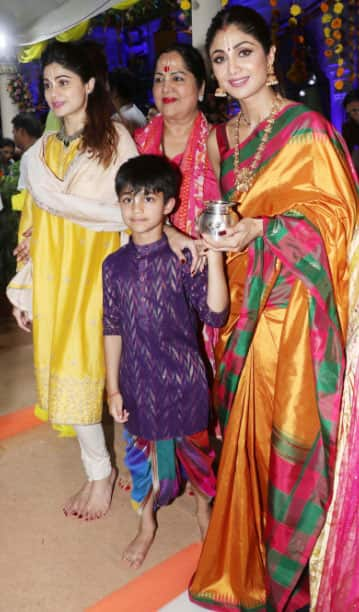 Shilpa Shetty at ISKCON temple, Mumbai