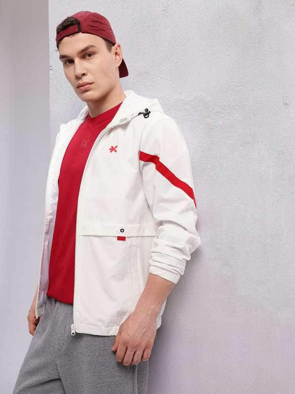 HRX by Hrithik Roshan Rapid-Dry Hooded Lifestyle Sporty Jacket HRX by Hrithik Roshan Rapid-Dry Hooded Lifestyle Sporty Jacket