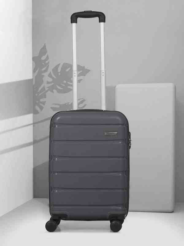 Teakwood Leathers 360-Degree Rotation Hard-Sided Cabin-Sized Trolley Bag 32L