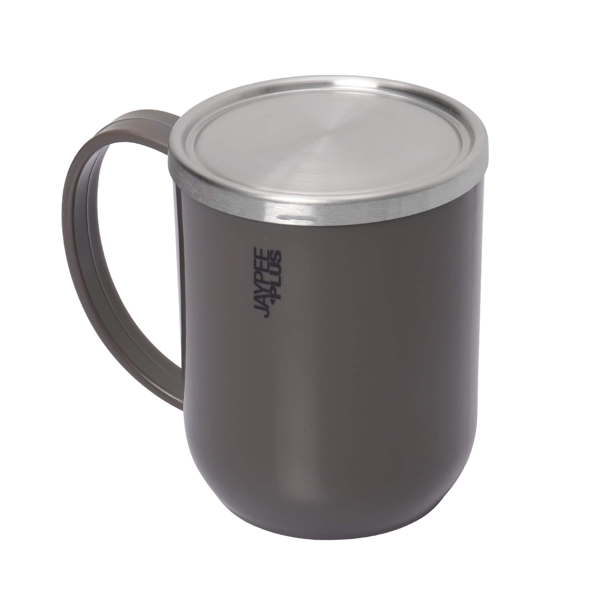 Jaypee Plus Cupshup Coffee Mug with Steel Lid (400 ml)