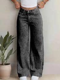 Nifty Women High-Rise Stretchable Baggy Jeans