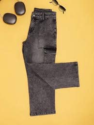 Pantaloons Junior Black Regular Fit Jeans