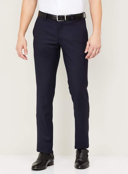Blackberrys Men Luxe Slim Fit Formal Trouser Blackberrys Men Luxe Slim Fit Formal Trouser