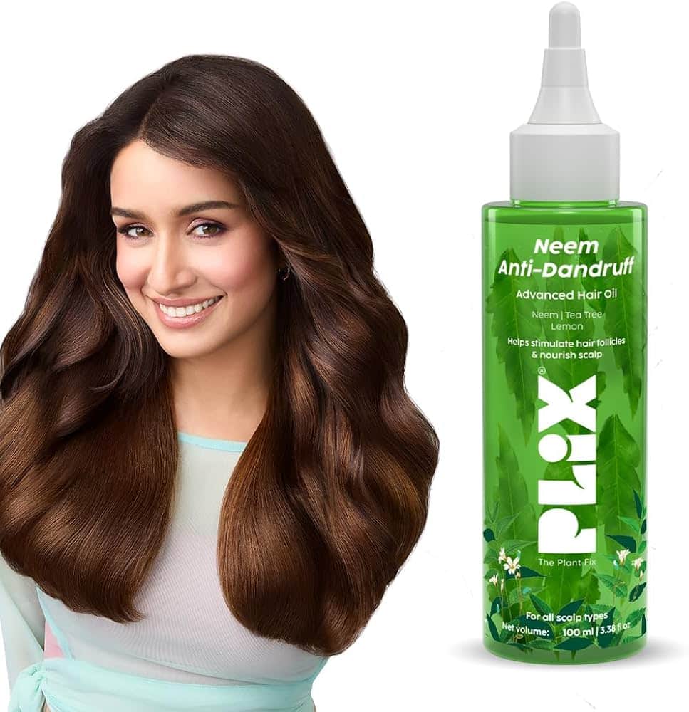  PLIX THE PLANT FIX Neem Anti-Dandruff Advanced Hair Oil - 100ml