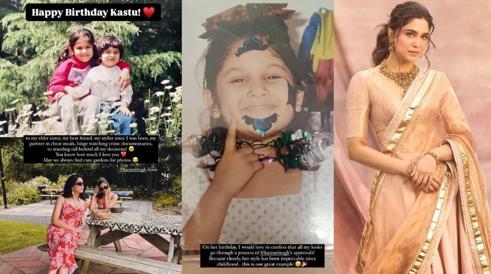 Sharvari Wagh Makes A Cute Confession On Her Sister's Birthday Shares Unseen Childhood Photos | People News