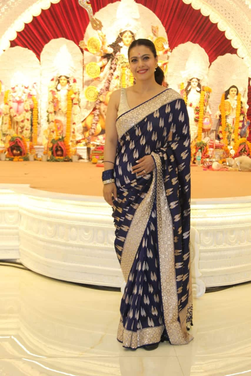 Kajol celebrates Maha Ashtami