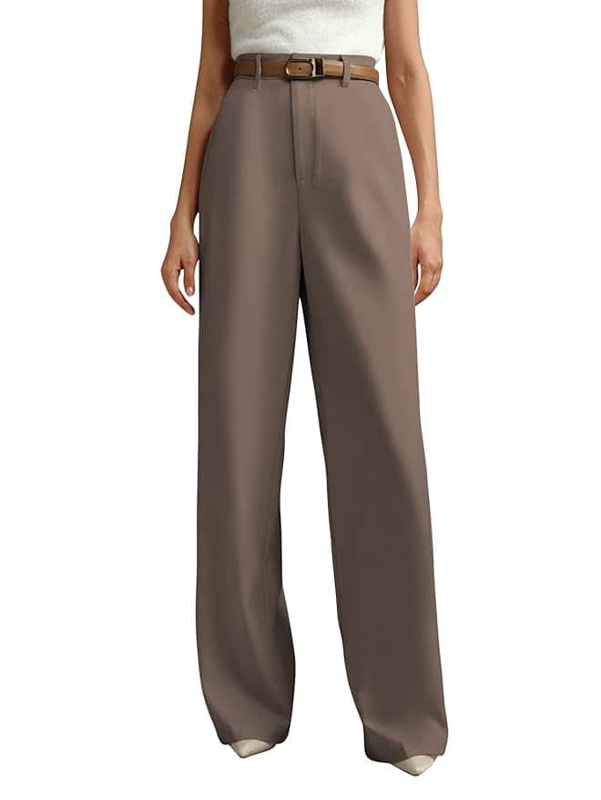 KERI PERRY High-Waisted Stretchable Trousers