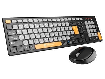 Portronics Key7 Combo Wireless Keyboard &amp; Mouse Set
