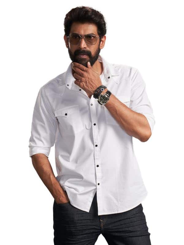  KINGDOM OF WHITE Caravan 100% Cotton Stylish Casual White Shirt for Men
