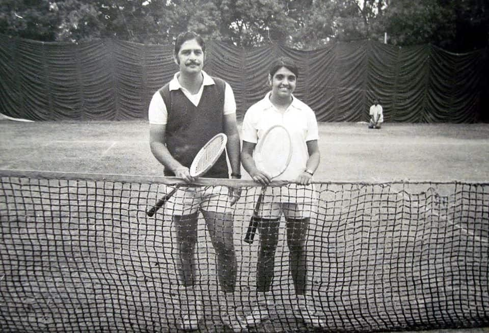 Kiran Bedi and her husband