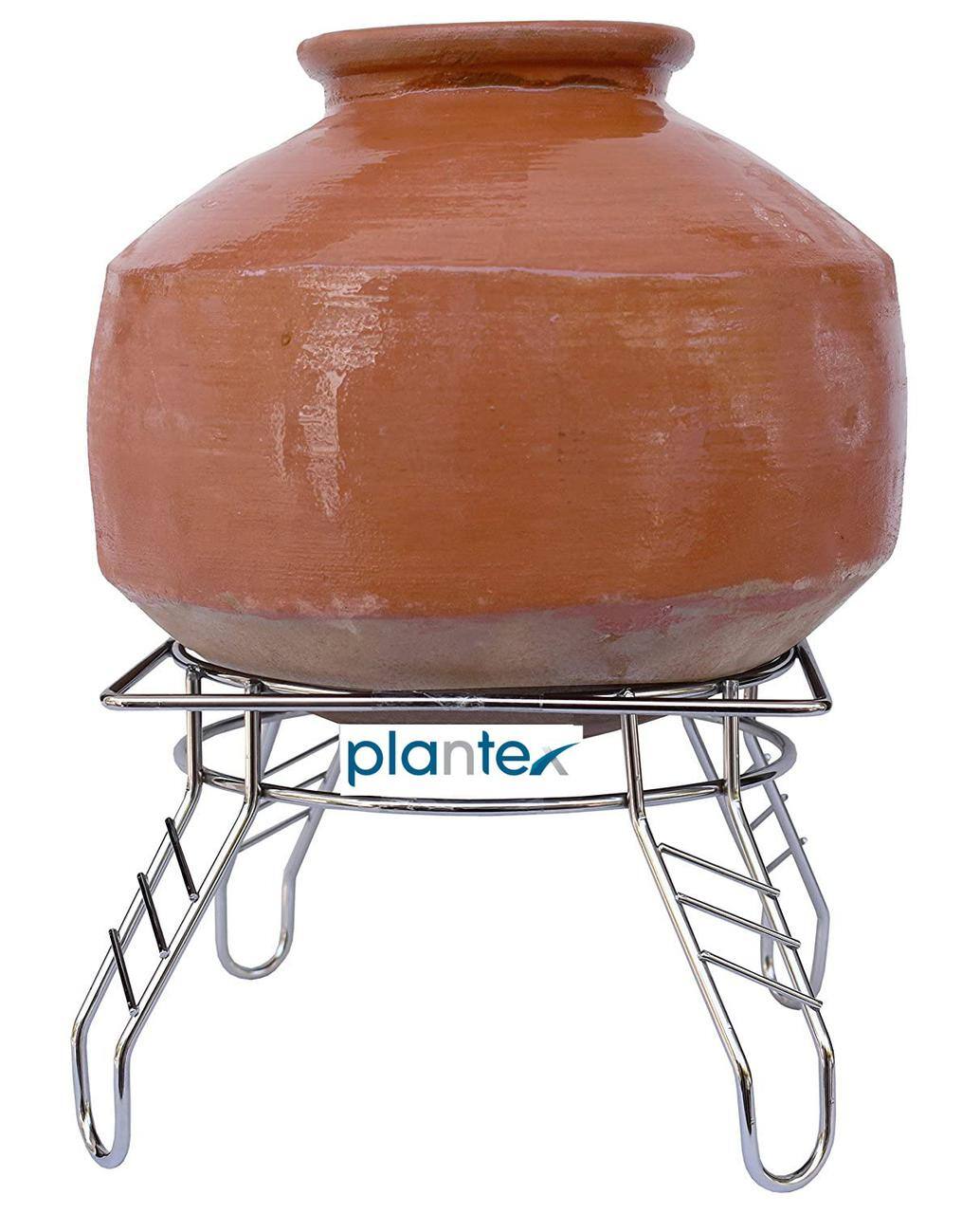 Plantex Heavy Stainless Steel Matka Stand