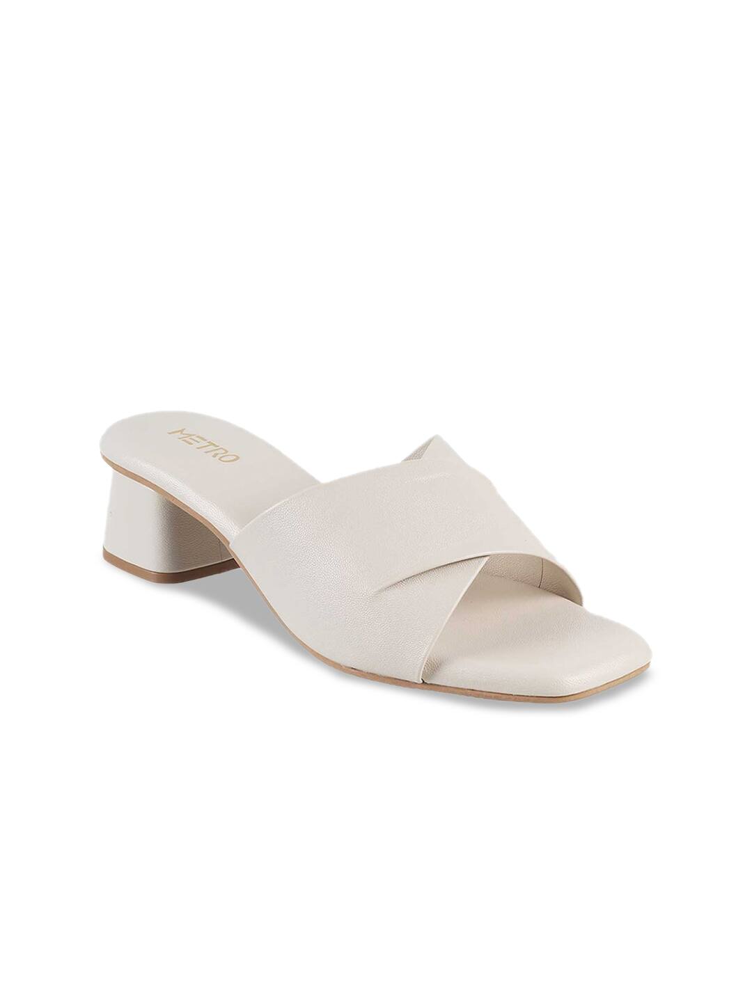 Metro Open Toe Block Heels Metro Open Toe Block Heels