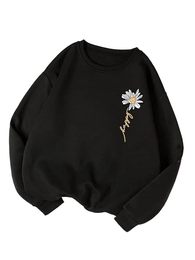 KOTTY Women’s Fleece Full Sleeve Sweatshirt