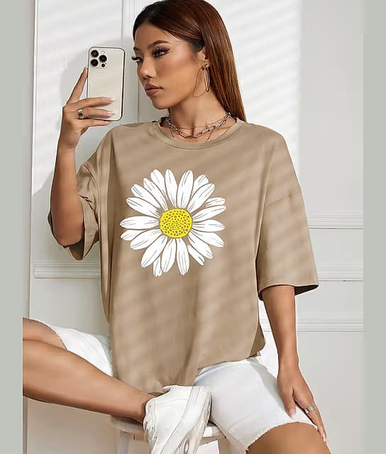Moda Rapido Women's Printed T-Shirt Moda Rapido Women's Printed T-Shirt
