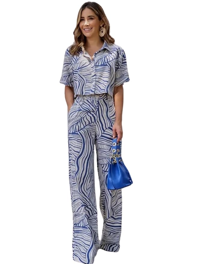 Leriya Fashion Korean Summer Co-ord Set