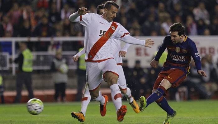 WATCH: Lionel Messi&#039;s 35th career hat-trick in Barcelona&#039;s 5-1 win over Rayo Vallecano