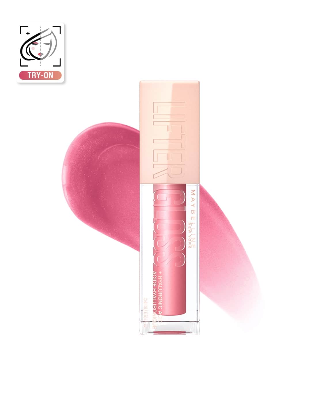Maybelline New York Non-Sticky Tinted Lifter Lip Gloss with Hyaluronic Acid - Petal (5.4ml)