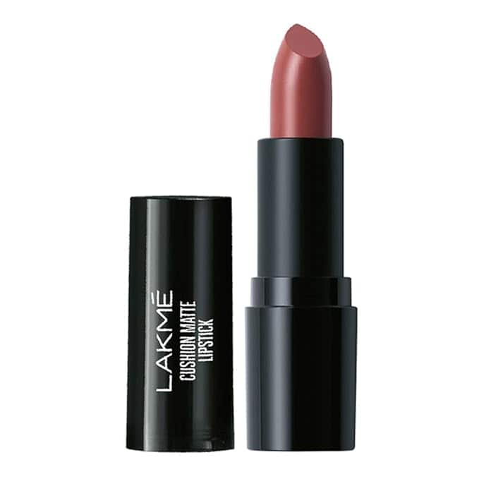 Lakmé Cushion Matte Lipstick, Nude Toast