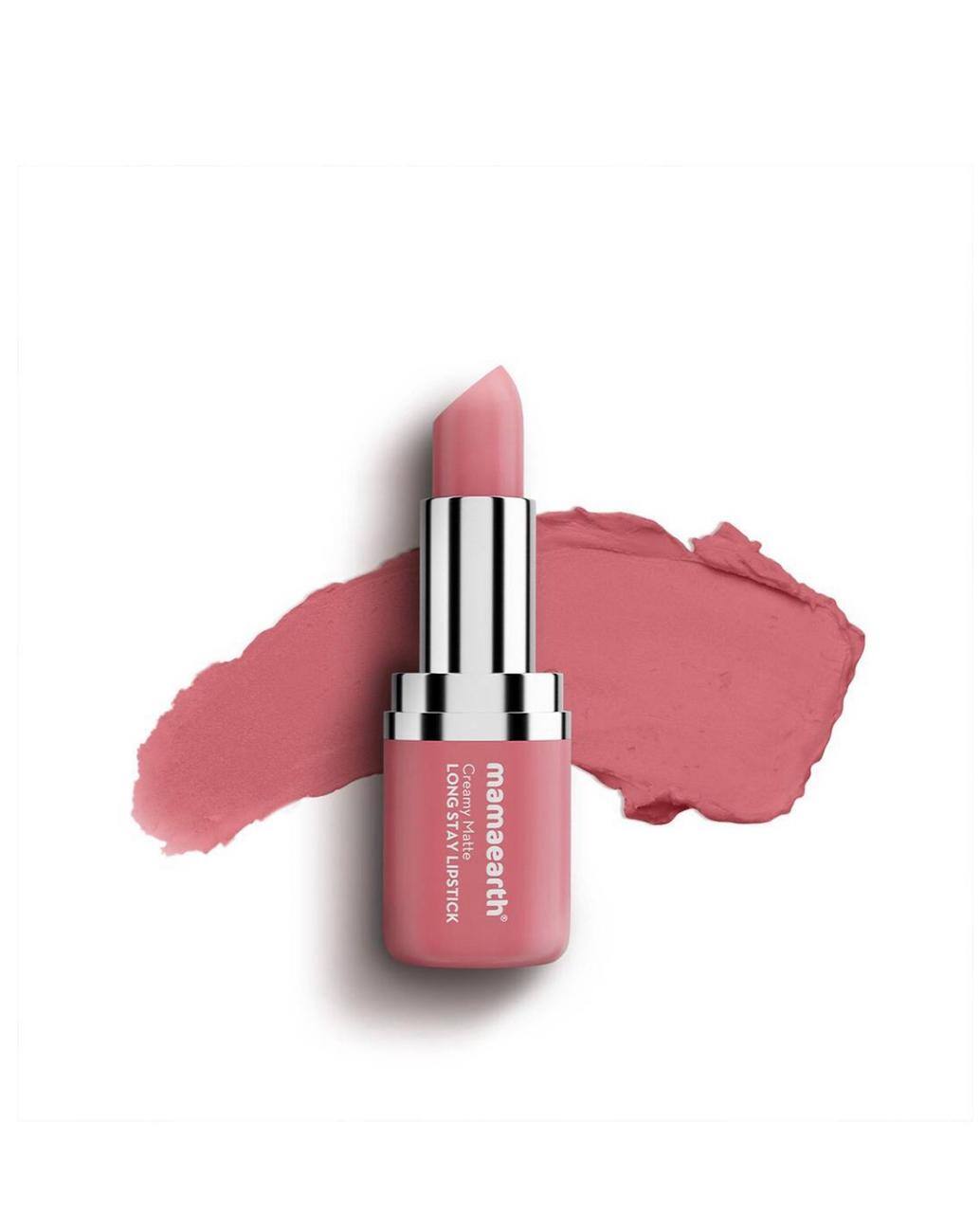 Mamaearth Creamy Matte Long Stay Lipstick With Murumuru Butter