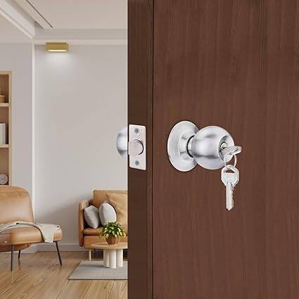 Godrej Cylindrical Lock | with 3 Keys
