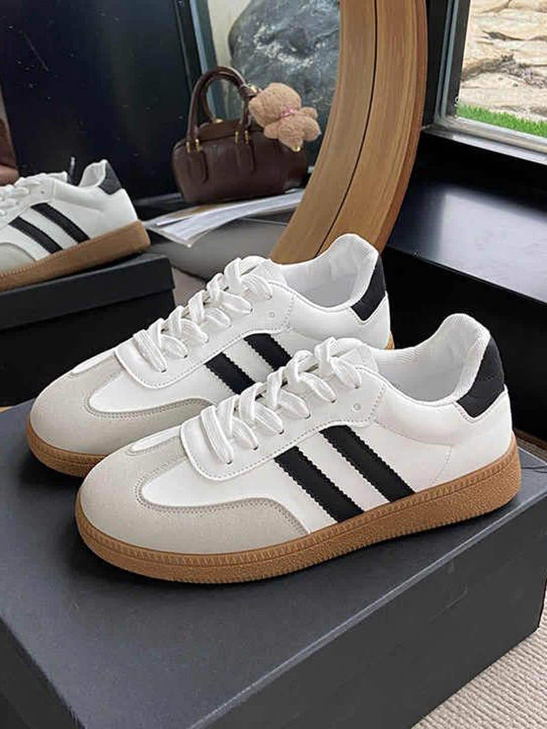 Ifah Striped Lightweight Sneakers. Ifah Striped Lightweight Sneakers.