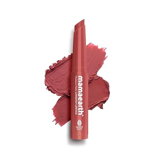  Mamaearth Moisture Matte Mini Lipstick – 01 Carnation Nude (0.7g)