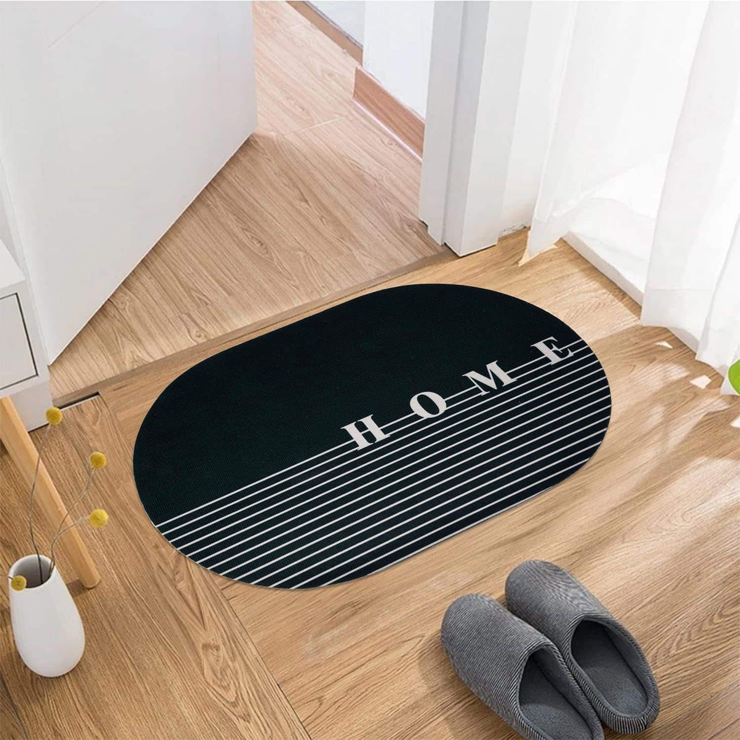Kuber Industries Oval Doormat: A Stylish and Functional Choice
