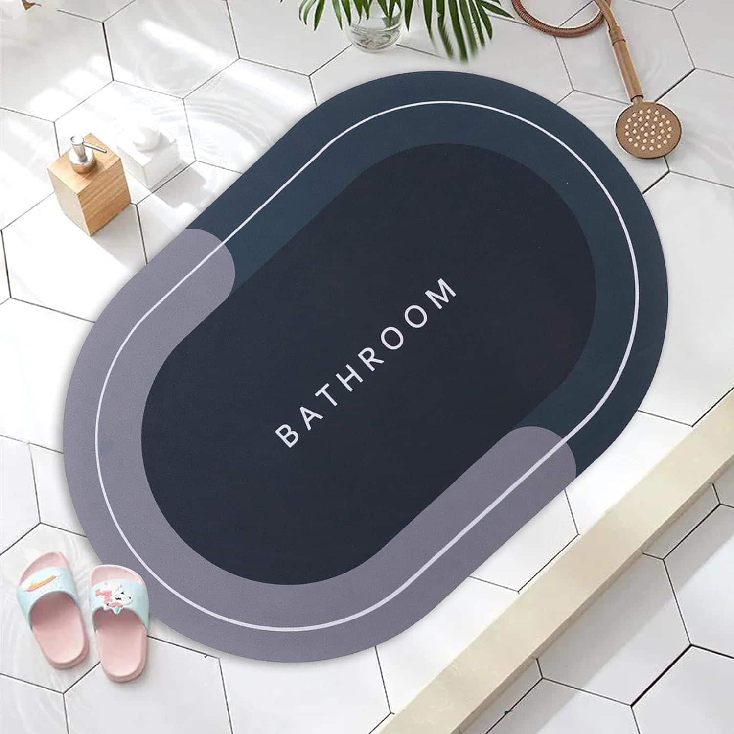 Homestic Bath Mat: A Safe and Stylish Addition to Your Bathroom