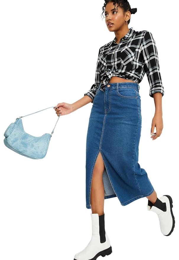 Max Women's Calf Length Skirt Max Women's Calf Length Skirt
