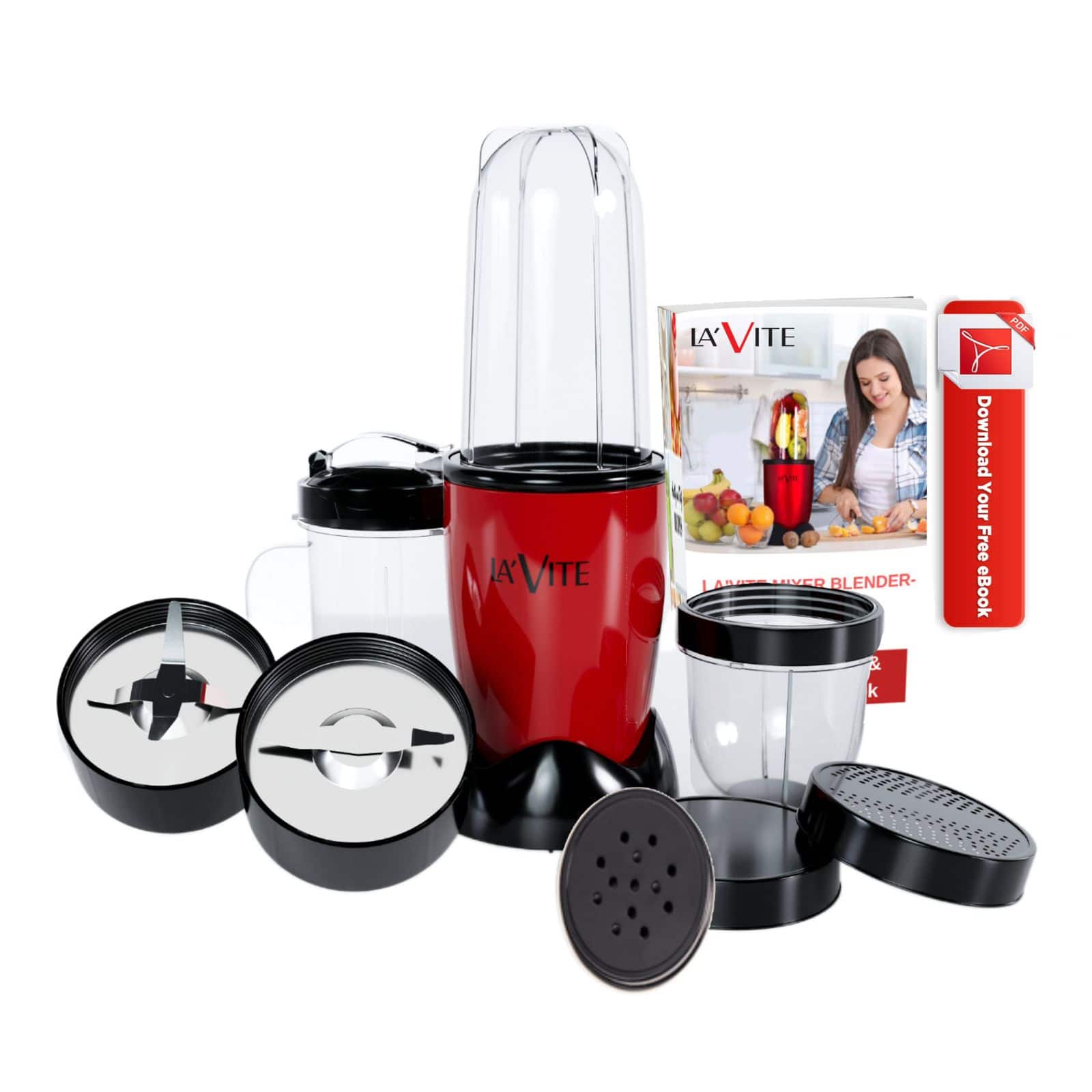 LA'FORTE La Vite Cherie - Mixer Grinder Blender 400 W LA'FORTE La Vite Cherie - Mixer Grinder Blender 400 W