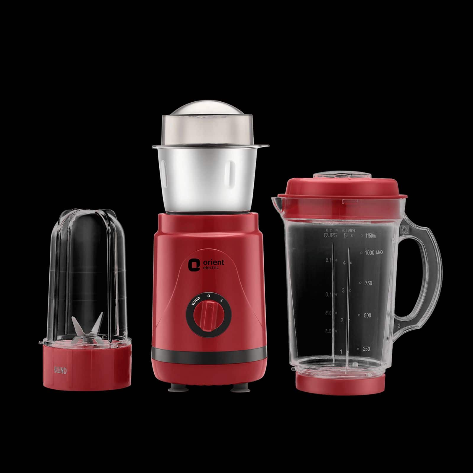 Orient Electric Compact Geenie 3 Jar Mixer Grinder Orient Electric Compact Geenie 3 Jar Mixer Grinder