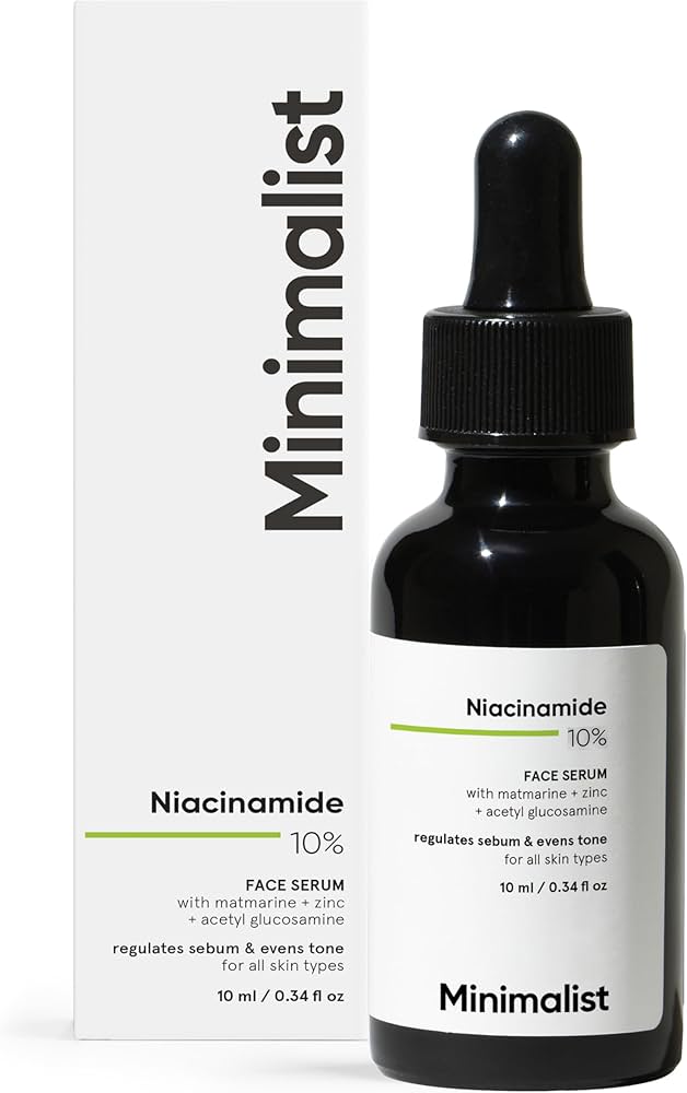 Minimalist Niacinamide 10% Face Serum For Regulates Sebum - 10ml Minimalist Niacinamide 10% Face Serum For Regulates Sebum - 10ml