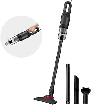  Inalsa Black Ozoy Plus Black 2-in-1 Handheld &amp; Stick Vacuum Cleaner