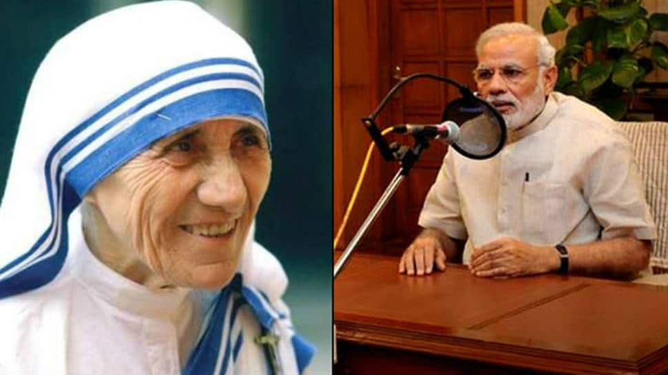 PM Modi, Mother Teresa 