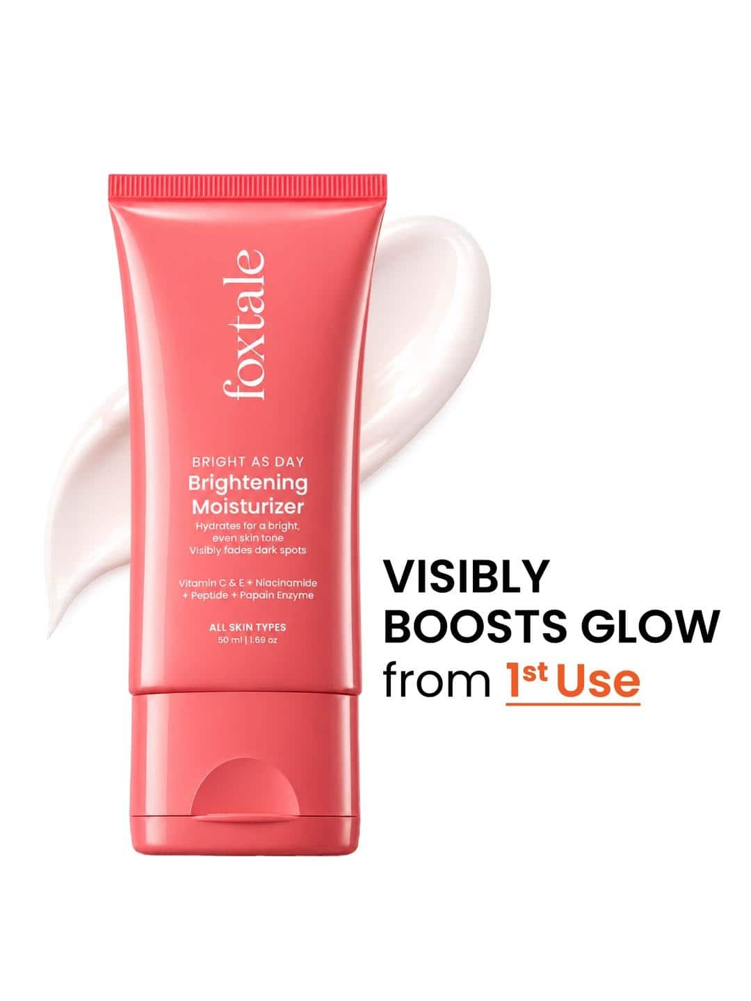 FoxTale Vitamin C Brightening Moisturiser
