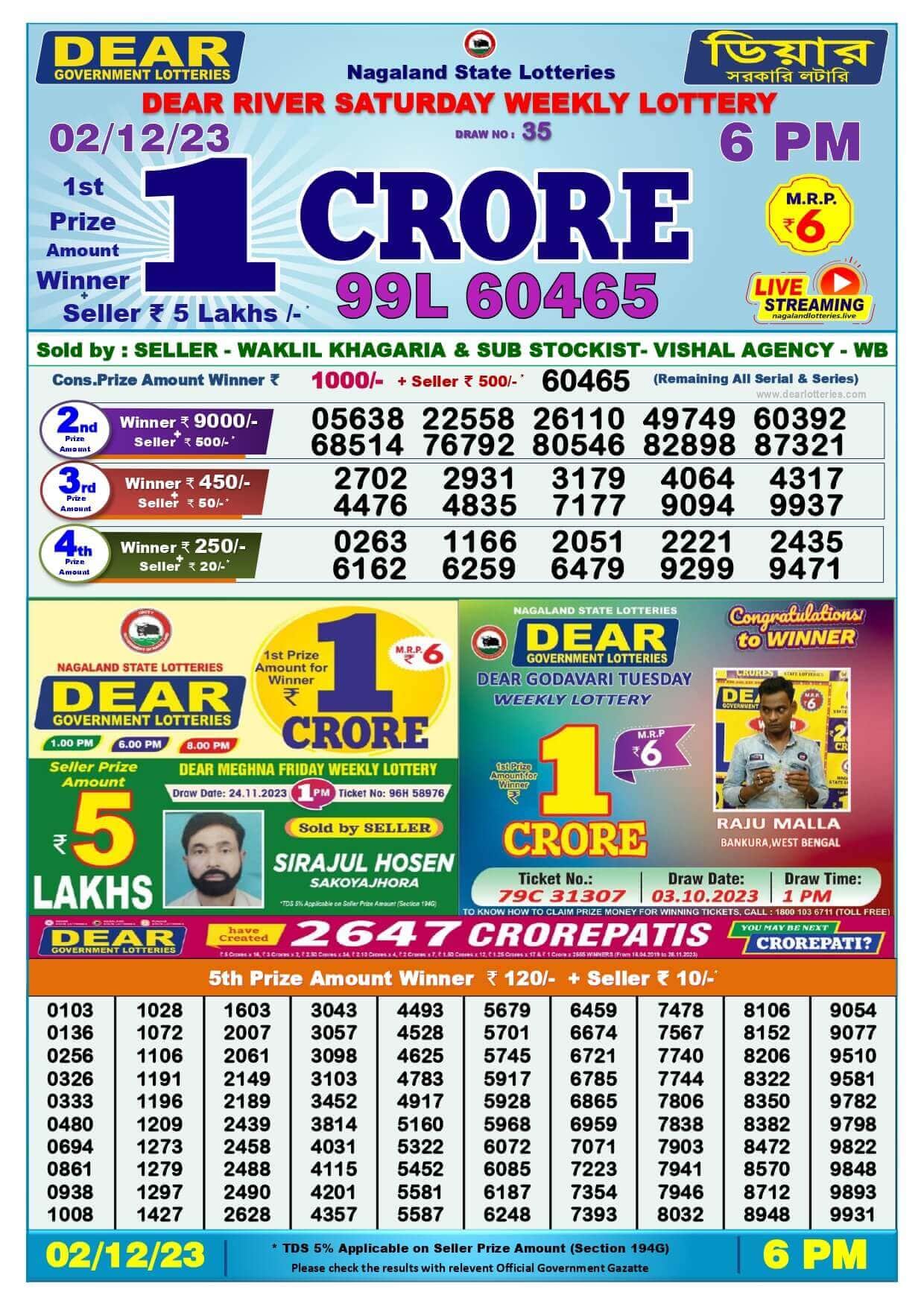 December 2 deals 2018 lotto result