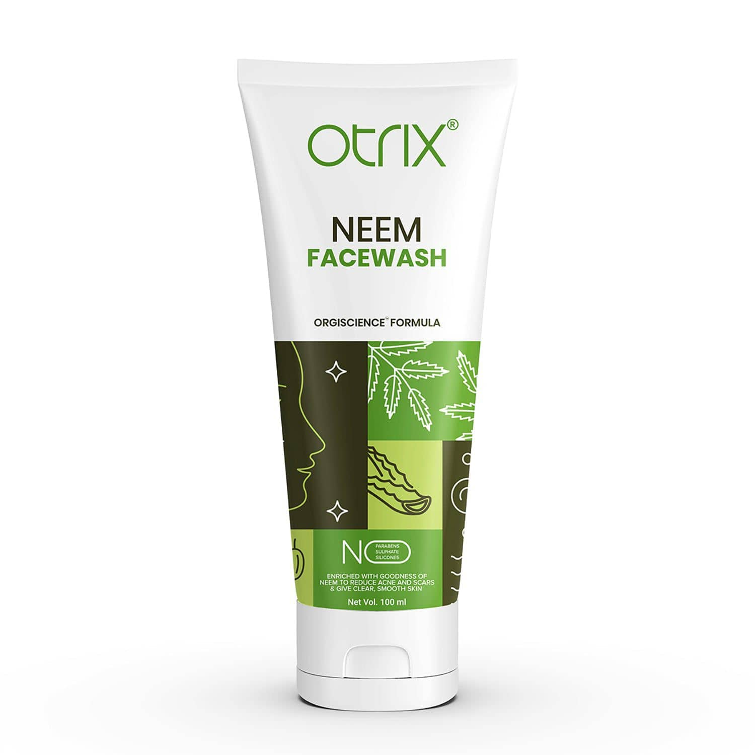 Otrix Life Science Neem Face Wash for Acne Prone Skin 