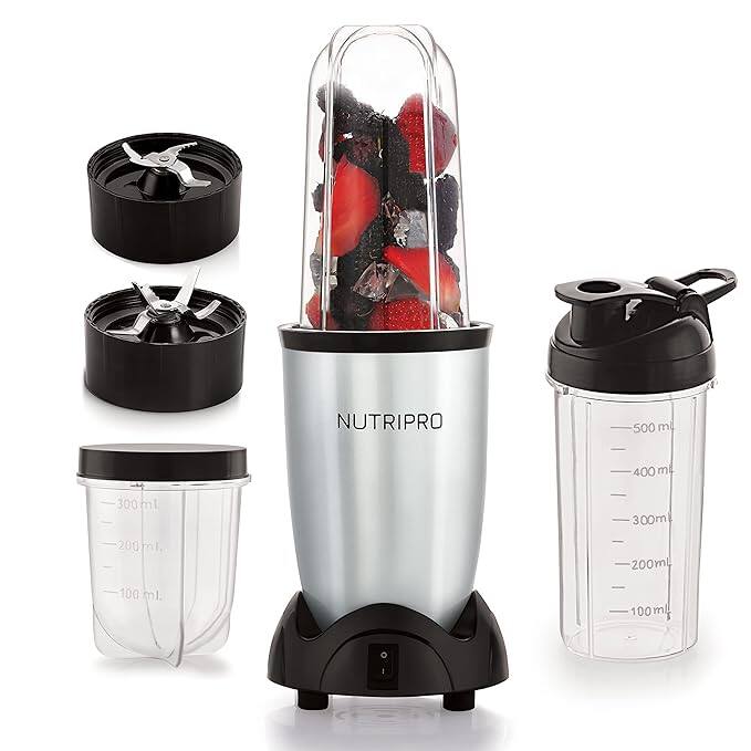 NutriPro Juicer Mixer Grinder (500W, 3 Jars) NutriPro Juicer Mixer Grinder (500W, 3 Jars)