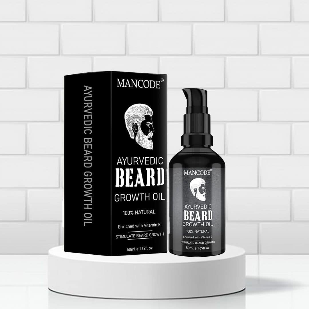 Mancode Ayurvedic Beard Growth Oil: A Natural Approach to Beard Care