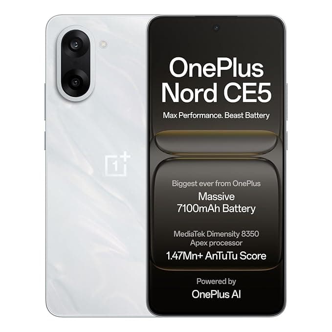 OnePlus Nord CE5 (8GB RAM, 128GB Storage)